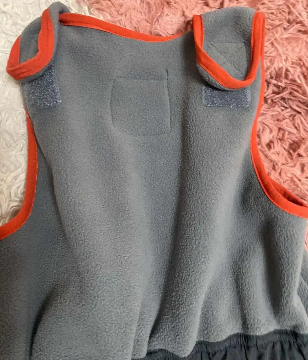 Arctic Quest Snow Bibs Size 4 Charcoal Fleece Zip Winter Pants